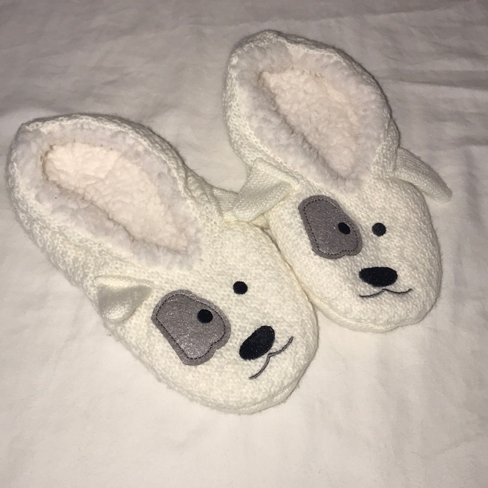 Dog Fuzzy Slippers